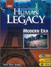 HOLT World History : The Human Legacy Modern Era ................  ★ 보관만 한 미사용 새책입니다 ★