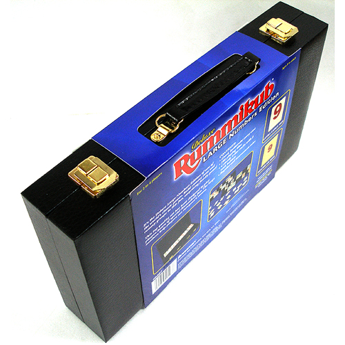 Rummikub Deluxe in Leatherette Case 루미큐브 디럭스 가죽케이스 버전 (모래시계, 주머니 증정)