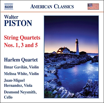 Harlem Quartet 월터 피스톤: 현악 사중주 1, 3, 5번 (Walter Piston: String Quartets Nos. 1, 3 &amp; 5)