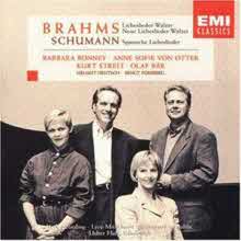 Barbara Bonney, Anne Sofie Von Otter, Kurt Streit, Olaf Bar - Brahms, Schumann : Lieder (브람스, 슈만 : 가곡집/수입/724355543028)