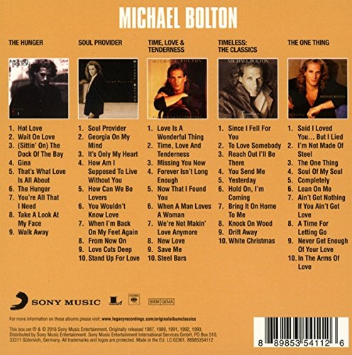 Michael Bolton (마이클 볼튼) - Original Album Classics (오리지널 앨범 클래식스)