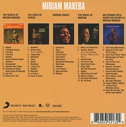 Miriam Makeba (미리암 마케바) - Original Album Classics