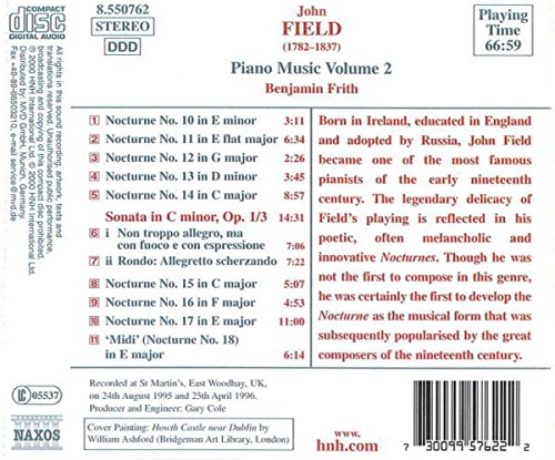 Benjamin Frith 존 필드: 피아노 작품 2집 (John Field: Piano Music, Vol. 2)