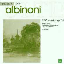 Claudio Scimone - Albinoni : Violin Concertos Op.10 (알비노니 : 바이올린 협주곡 작품10/2CD/수입/0630189432)