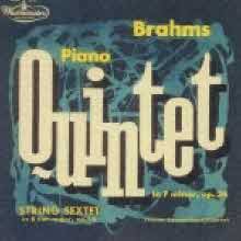 Jorg Demus, Vienna Konzerthaus Quartet - Brahms : String Sextets No.1 Op.18, Piano Quintet Op.34 (브람스 : 현악 육중주 1번, 피아노 오중주/일본수입/mvcw19023)