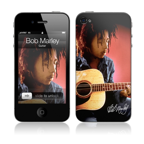 [MusicSkins] Bob Marley - Guitar iPhone 4 뮤직스킨