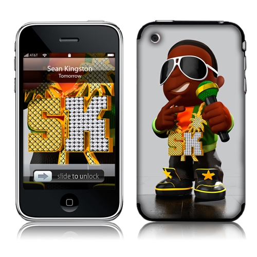 [MusicSkins] Sean Kingston - Character 아이폰 2G/3G/3GS 뮤직스킨