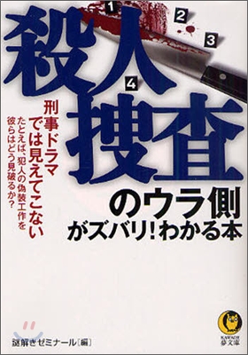 殺人搜査のウラ側がズバリ!わかる本