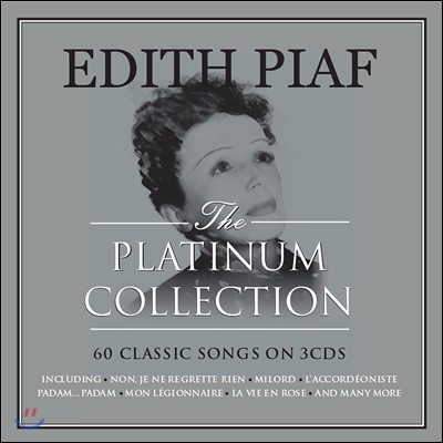 Edith Piaf (에디트 피아프) - The Platinum Collection