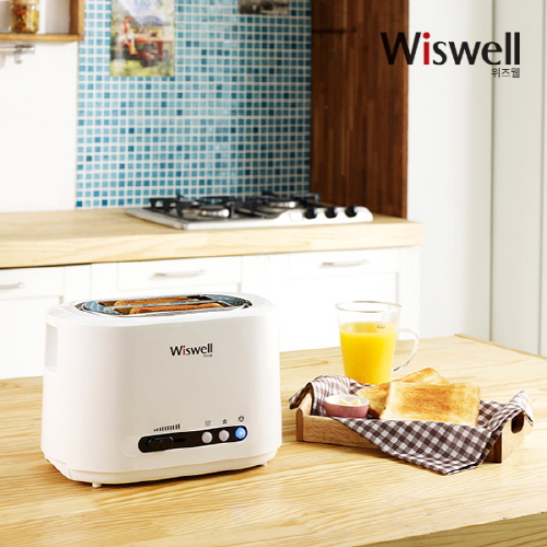 위즈웰 프리미엄 토스터 TA8145 10단계 온도조절/토스트,데우기,해동 3in1기능/토스터기/토스트기