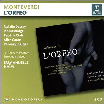 Emmanuelle Haim / Natalie Dessay / Ian Bostridge 몬테베르디: 오르페오 (Monteverdi: Orfeo) 엠마누엘 아임, 나탈리 드세, 이안 보스트리지