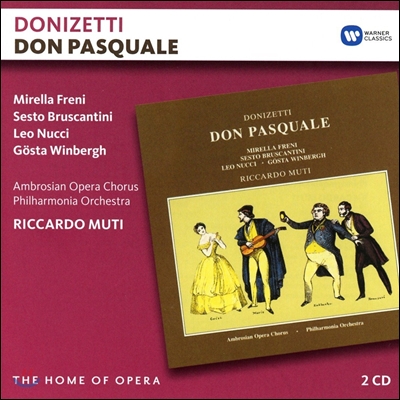 Riccardo Muti / Mirella Freni 도니제티: 돈 파스콸레 (Donizetti: Don Pasquale) 미렐라 프레니, 리카르도 무티, 필하모니아 오케스트라