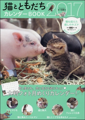 猫とともだち カレンダ-BOOK 2017