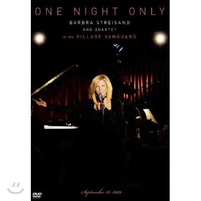 Barbra Streisand - One Night Only: Barbra Streisand and Quartet at The Village Vanguard