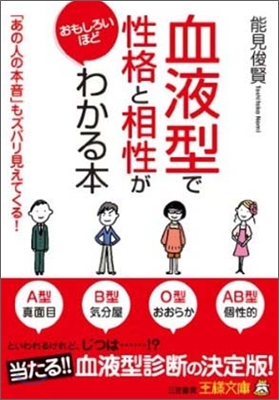 「血液型」で性格と相性がおもしろいほどわかる本
