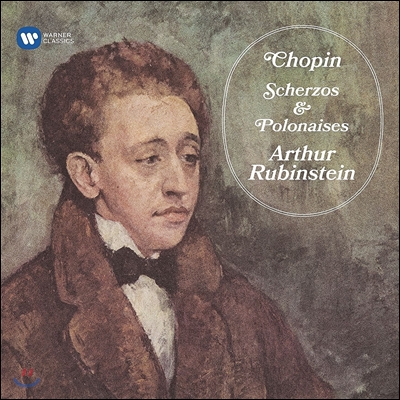 [수입 2CD] Arthur Rubinstein 쇼팽: 스케르초, 폴로네이즈 - 아르투르 루빈스타인 (Chopin: Scherzos &amp; Polonaises)