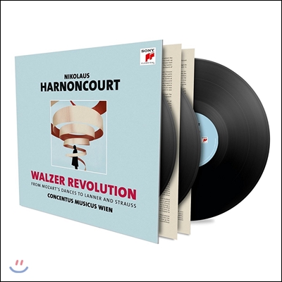 Nikolaus Harnoncourt 왈츠 레볼루션: 모차르트 / 슈트라우스 / 란너의 춤곡 - 니콜라우스 아르농쿠르, 콘첸투스 무지쿠스 빈 (Walzer Revolution - Mozart, Lanner, Strauss) [Audiophile 3LP]