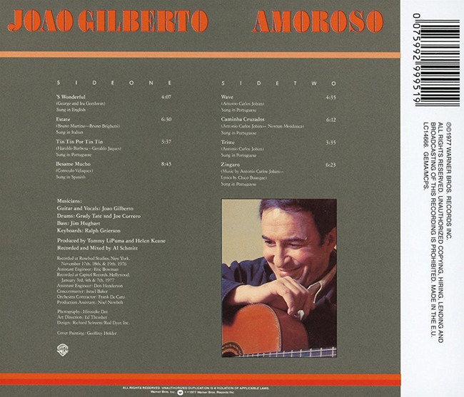 Joao Gilberto (주앙 질베르토) - Amoroso