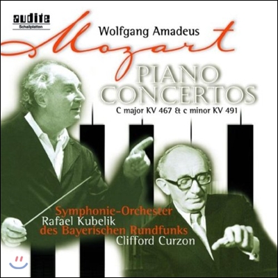 Clifford Curzon / Rafael Kubelik 모차르트: 피아노 협주곡 21번 `엘비라 마디간`, 24번 (Mozart: Piano Concertos No.21 `Elvira Madigan`, No. 24)