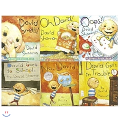 [Scholastic] 말썽꾸러기 데이빗 David 6종[페이버북3권+보드북3권]