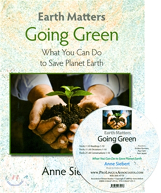 Earth Matters Going Green (Book & CD)