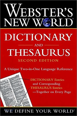 Webster&#39;s New World Dictionary and Thesaurus, 2nd Edition (Paper Edition)