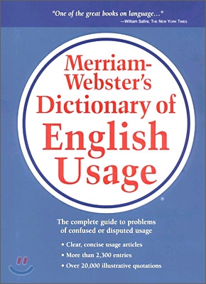 Merriam-Webster&#39;s Dictionary of English Usage