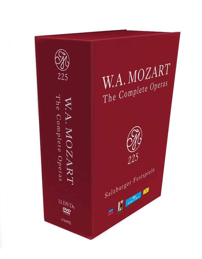 모차르트: 오페라 전집 - 2006년 잘츠부르크 페스티벌 실황 33DVD 박스세트 (Mozart 225 - The Complete Operas: Salzburger Festspiele)