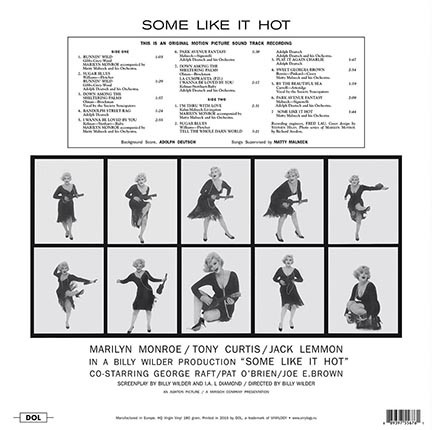 뜨거운 것이 좋아 영화음악 (Marilyn Monroe - Some Like It Hot OST) [레드 컬러 LP]