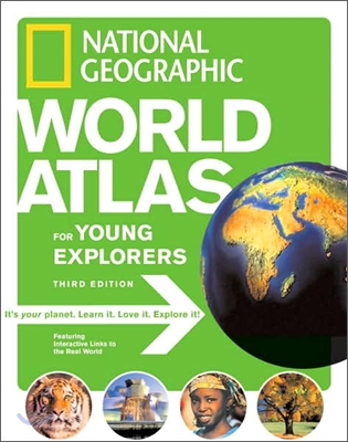 [중고-중] National Geographic World Atlas for Young Explorers