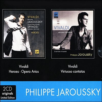 Philippe Jaroussky 비발디: 아리아 &amp; 칸타타 - 필립 자로스키 (Vivaldi: Heroes - Opera Arias / Virtuoso Cantatas)