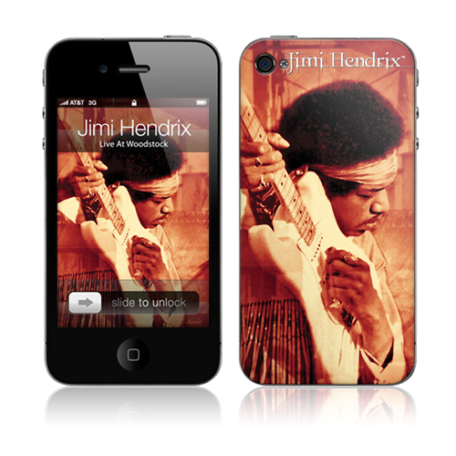 [MusicSkins] Jimi Hendrix - Live At Woodstock iPhone 4/4S 뮤직스킨