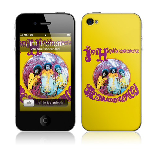 [MusicSkins] Jimi Hendrix - Are You Experienced iPhone 4 뮤직스킨