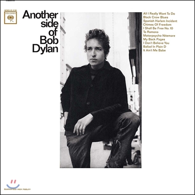 Bob Dylan (밥 딜런) - 4집 Another Side Of Bob Dylan (Mono Edition) [LP]