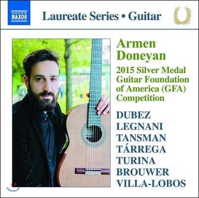 Armen Doneyan 아르멘 도네옌의 기타 독주 작품집 (Guitar Recital - Dubez, Legnani, Tansman, Tarrega, Turina, Brouwer, Villa-Lobos)