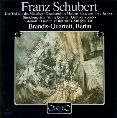 Brandis-Quartett 슈베르트: 현악 사중주 14번 &#39;죽음과 소녀&#39; (Schubert: String Quartet No. 14 in D minor, D810 &#39;Death and the Maiden&#39;) 브란디스 콰르텟 [LP]