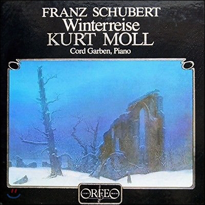 Kurt Moll 슈베르트: 가곡 &#39;겨울 나그네&#39; (Schubert: Winterreise D.911) 쿠르트 몰 [2LP]