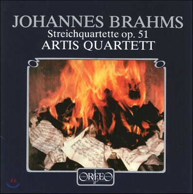 Artis Quartett 브람스: 현악 사중주 (Brahms: String Quartet Op.51/1-1) 아르티스 콰르텟