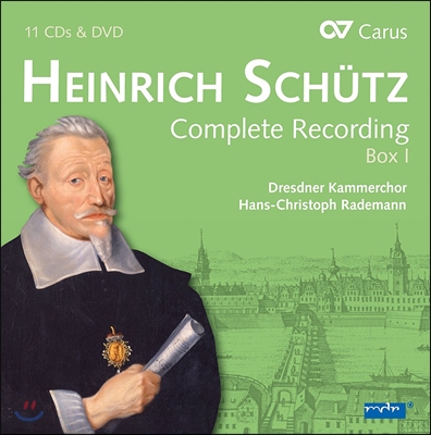 Hans-Christoph Rademann / Dorothee Mields 하인리히 쉬츠: 전곡 녹음 1집 (Heinrich Schutz: The Complete Works Box.1) 한스-크리스토프 라데만