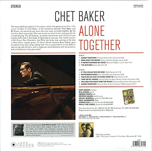 Chet Baker & Bill Evans (쳇 베이커, 빌 에반스) - Alone Together [LP]