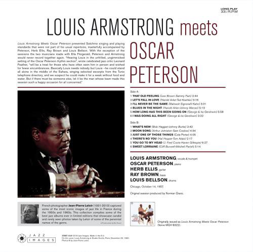 Louis Armstrong & Oscar Peterson (루이 암스트롱, 오스카 피터슨) - Louis Armstrong Meets Oscar Peterson [LP]