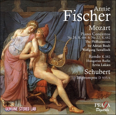 Annie Fischer 모차르트: 피아노 협주곡 20번, 22번, 론도 1번 / 슈베르트: 즉흥곡 (Mozart: Piano Concertos K.466 & 482, Rondo / Schubert: Impromptu D.935/4) 애니 피셔