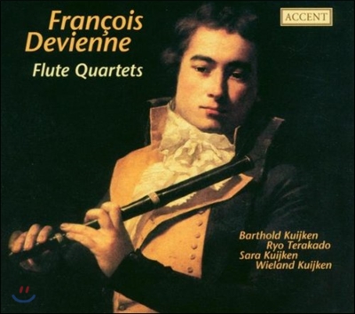 Barthold Kuijken 드비엔느: 플루트 사중주 (Francois Devienne: Flute Quartets)