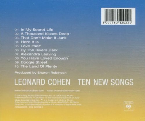 Leonard Cohen (레너드 코헨) - Ten New Songs
