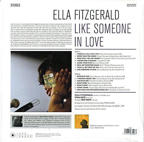 Ella Fitzgerald (엘라 피츠제럴드) - Like Someone in Love [LP]