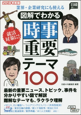 業界.企業硏究にも使える 圖解でわかる 時事重要テ-マ100 2018年度版