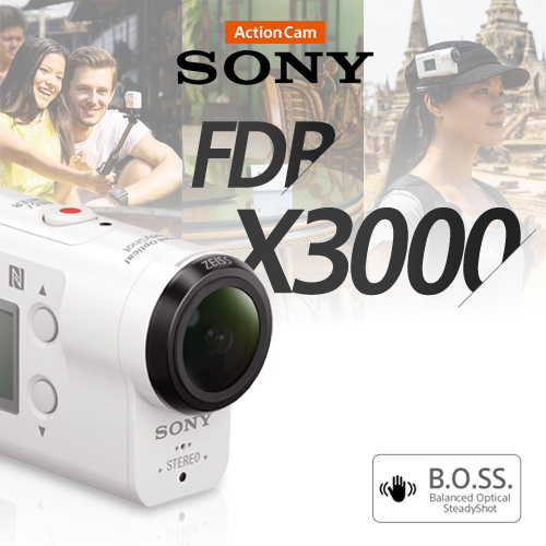 [정품e]소니 4K 액션캠 BOSS FDR-X3000(바디 Kit)/최초광학식흔들림보정