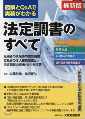 最新版 法定調書のすべて