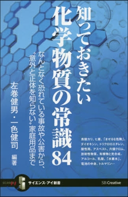 知っておきたい化學物質の常識84