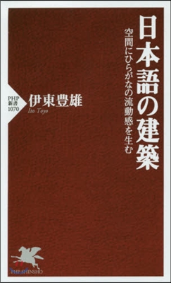 日本語の建築 空間にひらがなの流動感を生